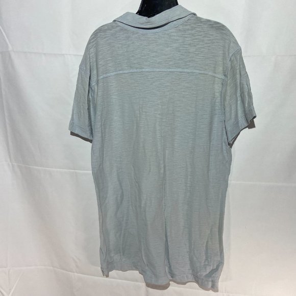 Calvin Klein Light Greyish Blue Polo Shirt - Picture 2 of 4